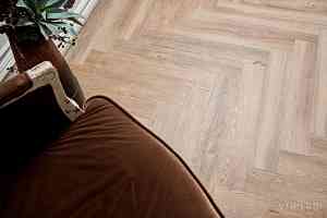 Кварцвиниловые полы Vinilam Parquet Herringbone 6,5 мм IS11133 Северный Паркет фото  | FLOORDEALER